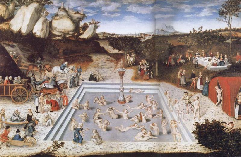 Fountain of Youth, CRANACH, Lucas the Elder